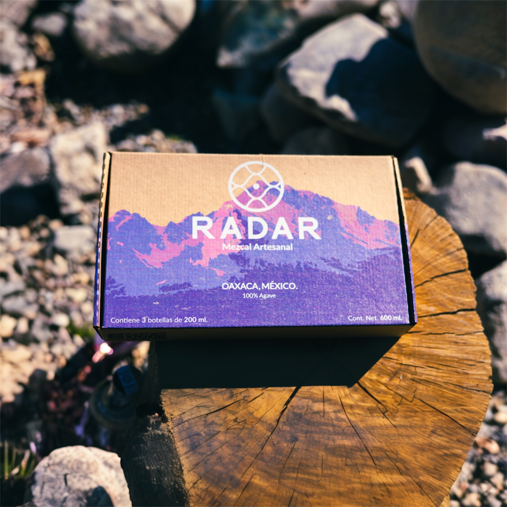 Kit Regalo 3 Mezcal Radar 200ml Cada Uno