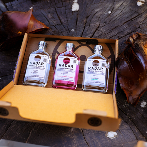 Kit Regalo 3 Mezcal Radar 200ml Cada Uno