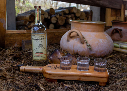 Mezcal Ancestral Piedra del Santo - Arroqueño