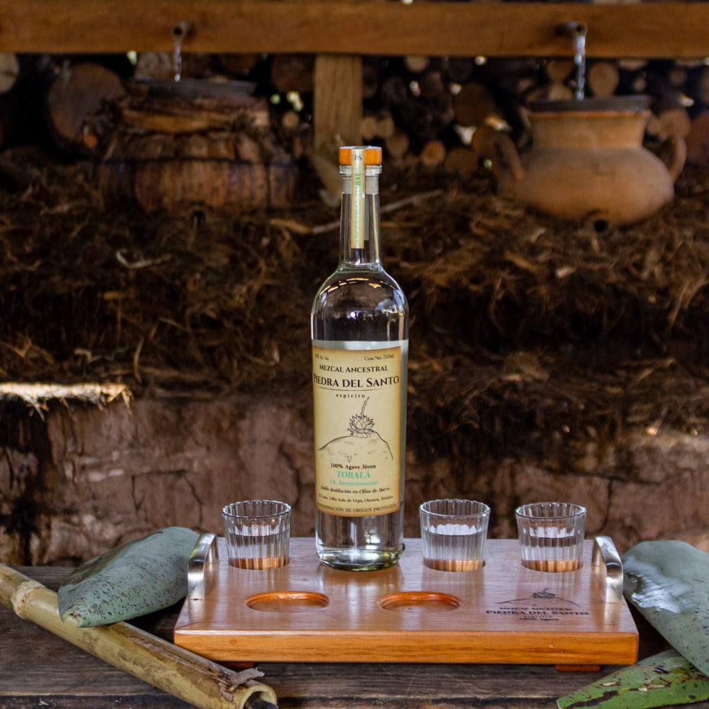 Mezcal Ancestral Piedra del Santo - Tobalá